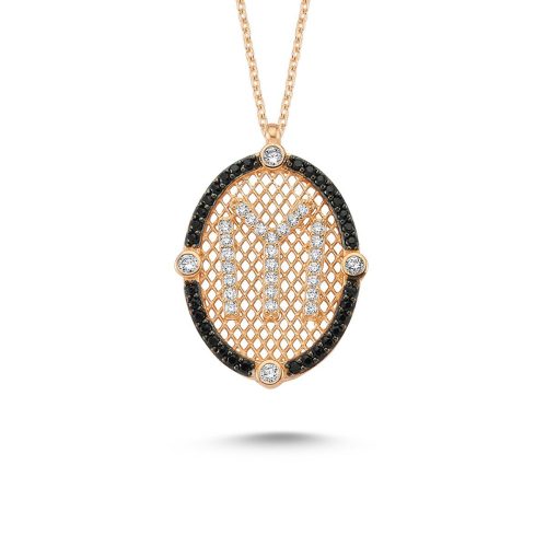 GÜMÜŞ TAŞLI KOLYE