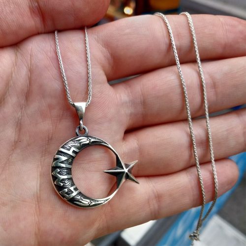 GÜMÜŞ ERKEK KOLYE BROLOK