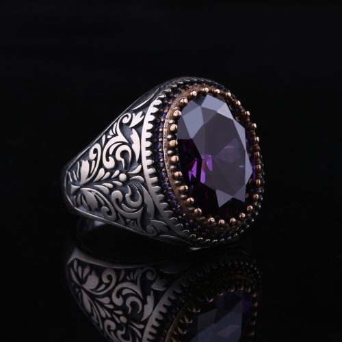 925-ayar-gumus-ametist-tasli-sarmasik-desenli-yuzuk-2