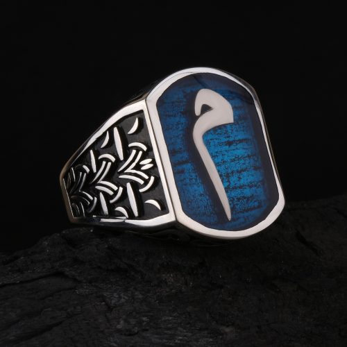 925-ayar-gumus-kisiye-ozel-arapca-harf-yazili-motifli-erkek-yuzuk