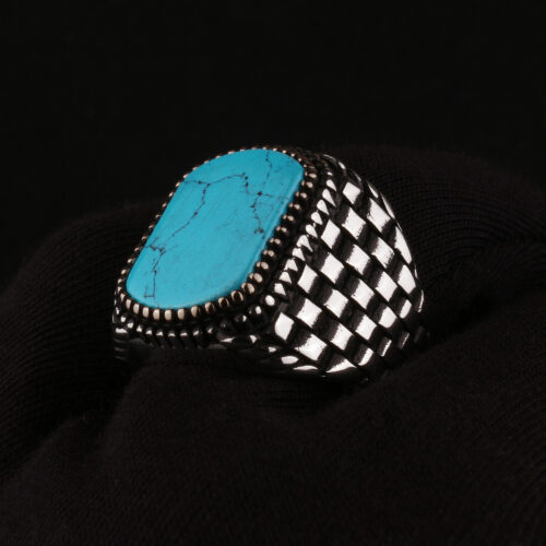 925-ayar-zincir-motifli-firuze-tasli-erkek-gumus-yuzuk-6