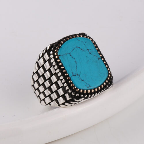 925-ayar-zincir-motifli-firuze-tasli-erkek-gumus-yuzuk-7