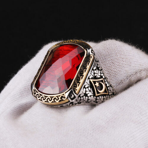 ay-yildiz-motifli-kirmizi-faset-tasli-erkek-gumus-yuzuk-5