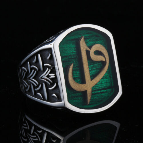 925-ayar-gumus-yesil-mineli-elif-vav-erkek-yuzuk-5