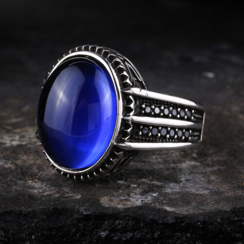 925-ayar-gumus-mavi-oval-tasli-erkek-yuzuk-6